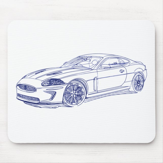 Jag XKR 2011 Musmatta (Framsidan)