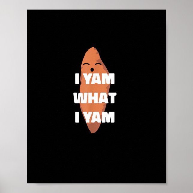 Jag Yam - Dancing Sweet Potato Than Poster (Framsidan)