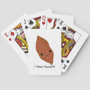 Jag Yam Sweet Cute kawaii Sweet Potato Casinokort