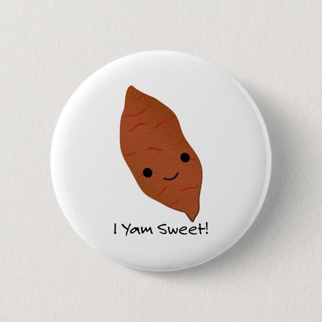 Jag Yam Sweet Cute kawaii Sweet Potato Knapp (Framsida)