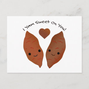 Jag Yam Sweet på You Sweet Potatis Helg Vykort