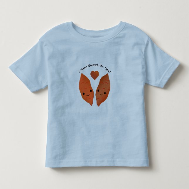 Jag Yam Sweet Sweet Sweet Potato T Shirt (Framsida)