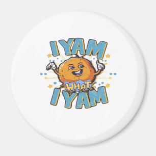 Jag Yam vad jag heter Klassisk design för Thanksgi Magnet