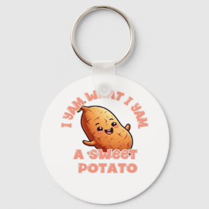 Jag Yam vad jag Yam, en sötpotatis klassisk Nyckelring