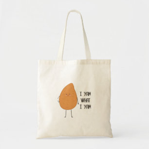 Jag Yam vad jag Yam! Fantastisk Yam Vegetable Pun Tygkasse