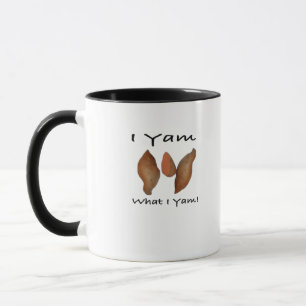 Jag Yam vad jag Yam, jag Yam, Comical, Cute.. Mugg