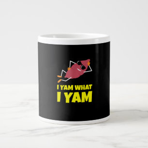 Jag Yam Vad jag Yam Sweet Potato Thanksgiving Slot Jumbo Mugg