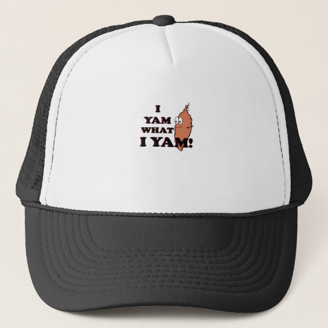 Jag Yam What I Yam - Classic Funny Meme Keps (Framsida)