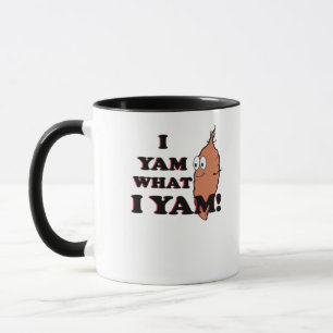 Jag Yam What I Yam - Classic Funny Meme Mugg