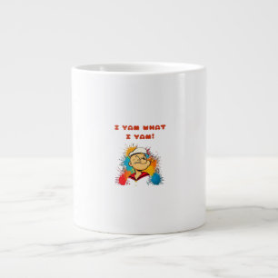 Jag Yam What I Yam Classic Sloth Trendig Jumbo Mugg