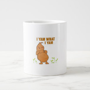 Jag Yam What I Yam Trendig Basic Jumbo Mugg