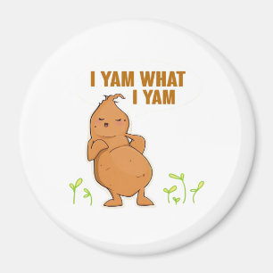 Jag Yam What I Yam Trendig Basic Magnet