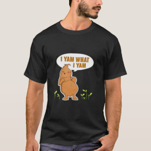 Jag Yam What I Yam Trendig Basic T Shirt