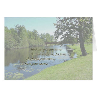 Jaga av kärlek 3 hälsningskort