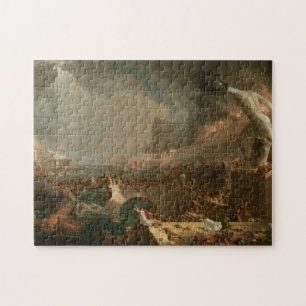 Jaga av välde - förstörelse vid den Thomas cole Pussel
