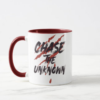 Jaga det okända – Urban Grunge Gatutrustning Grafi Mugg