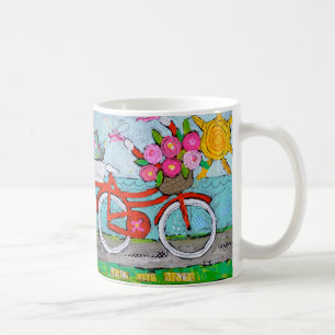 Jaga din drömcykelmugg kaffemugg
