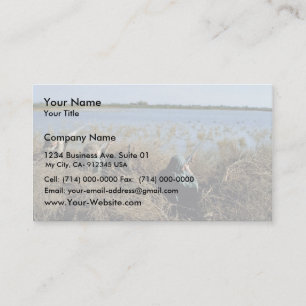 Jaga för Waterfowl Visitkort