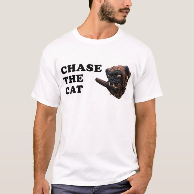 jaga katten tee (Framsida)