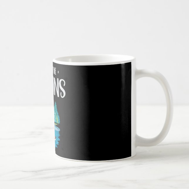 Jaga Kedjorna Disc Golf Naturskönhet  Kaffemugg (Höger)