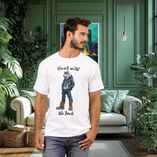 Jaga med flocken Vargkrigare T-shirt
