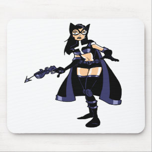 Jaga natten Mousepad Musmatta