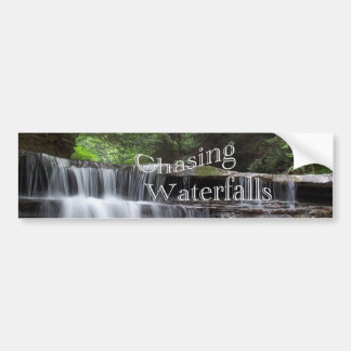 Jaga vattenfall Bumbersticker Bildekal