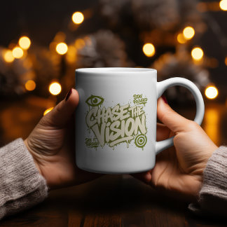 Jaga Vision Streetwear Graffiti Design Kaffemugg