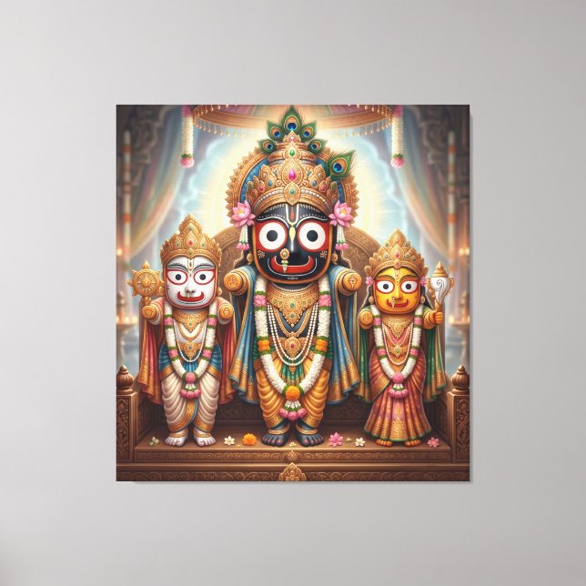 Jagannath Canvastryck (Framsida)