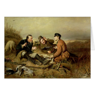 Jägare 1816 hälsningskort