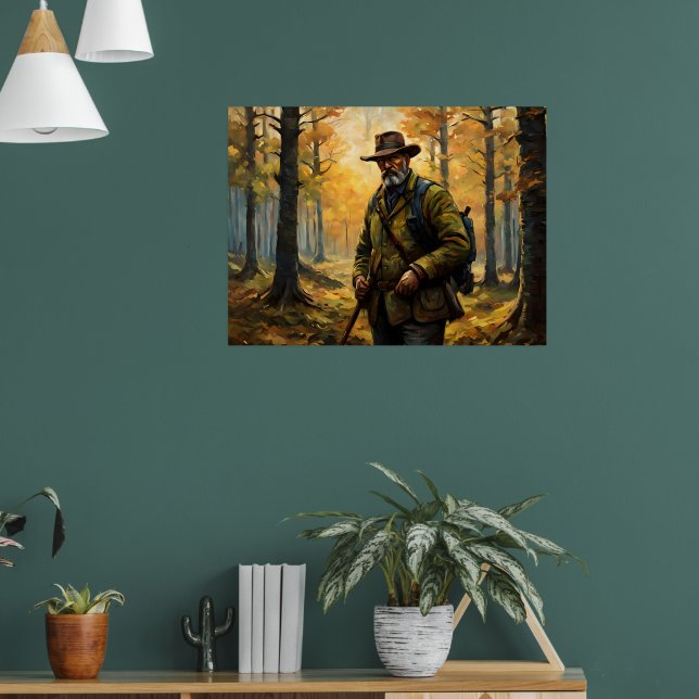 Jägare av hjortar poster (Vardagsrum 1)