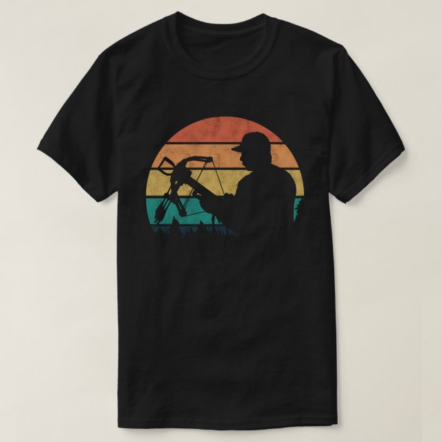 Jägare Båge och Pilar T Shirt (Design framsida)
