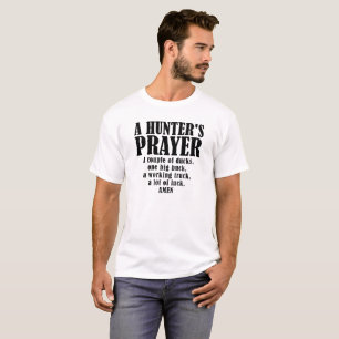 Jägare bön Rollig T-shirt