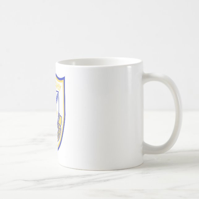 Jagare för fjärrstyrd robot för DLG-16 USS LEAHY Kaffemugg (Höger)