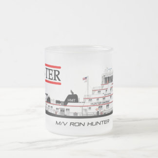 Jägare för M/V Ron Frostad Glasmugg