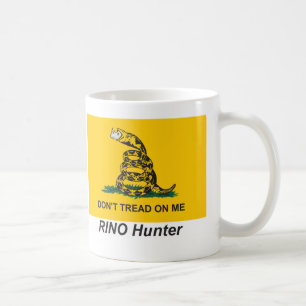 Jägare för Teaparty RINO Kaffemugg