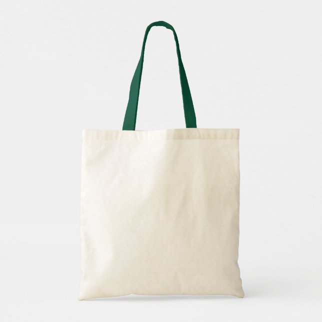Jägare Handtag Canvas Toteväska Tygkasse (Baksida)