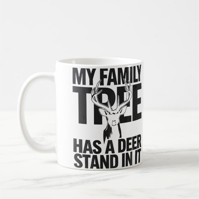 Jägare Humor Rolig Jakt Kaffemugg (Vänster)