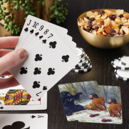 Jägare i knipa Arthur Tait 1856 Casinokort