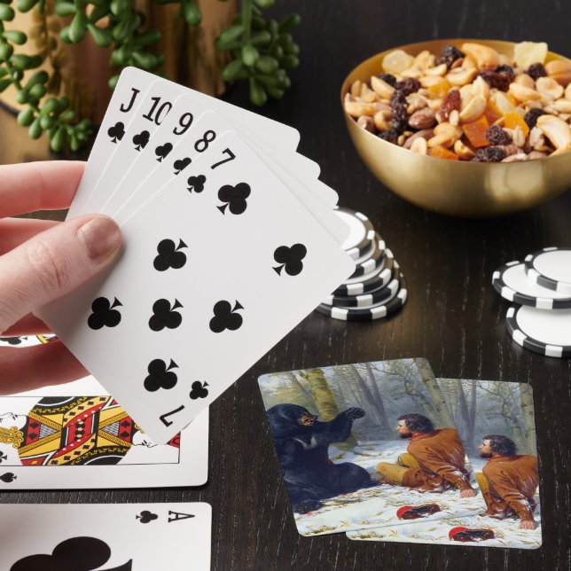 Jägare i knipa Arthur Tait 1856 Casinokort (På plats)