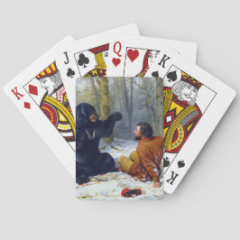 Jägare i knipa Arthur Tait 1856 Casinokort