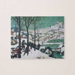 Jägare i Snö av Bruegel Pussel
