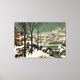 Jägare i Snö av Pieter Bruegel den äldre Canvastryck