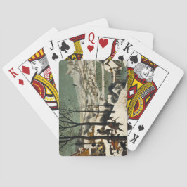 Jägare i Snö (av Pieter Bruegel den äldre) Casinokort