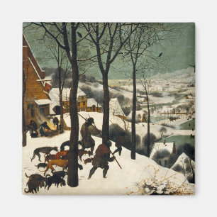 Jägare i Snö (av Pieter Bruegel den äldre) Magnet