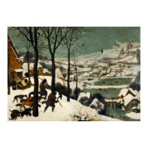 Jägare i Snö av Pieter Bruegel den äldre