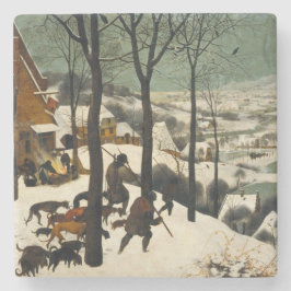 Jägare i Snö (av Pieter Bruegel den äldre) Stenunderlägg