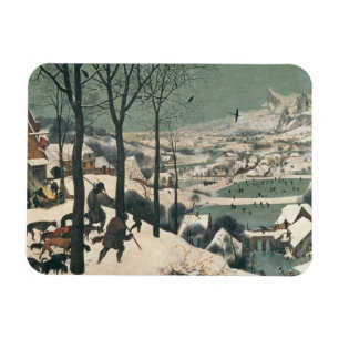 Jägare i Snö - januari, 1565 Magnet