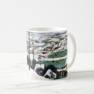 Jägare i Snö landskapet Pieter Bruegel Kaffemugg