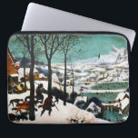 Jägare i Snö landskapet Pieter Bruegel Laptop Fodral<br><div class="desc">Laptop sleeve med Pieter Bruegel,  den äldres olje-on-wood-lackering Hunters i Snö (1565). En by som ligger i snö välkomnar tillbaka en grupp jägare och hundar. Villagers kajar på isigen sjöar. En god jul-gåva!</div>